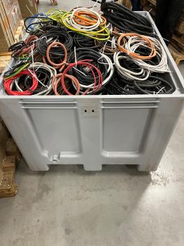 Preview: 311 Kilo Kupfer, Kabelschrott , Kabel , Verschnitt (siehe Bild) ***ABVERKAUF***